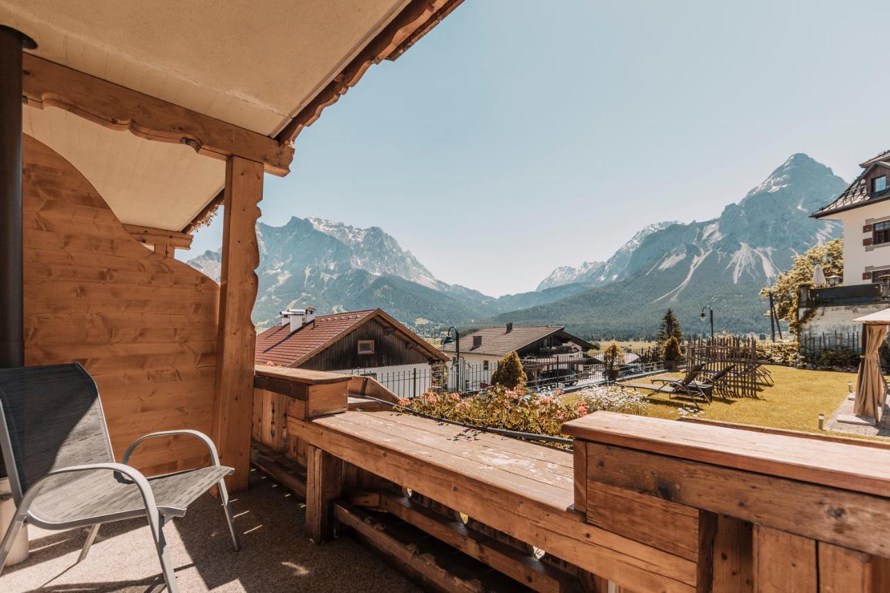 Alpenhof Hotel Lermoos Buitenkant foto